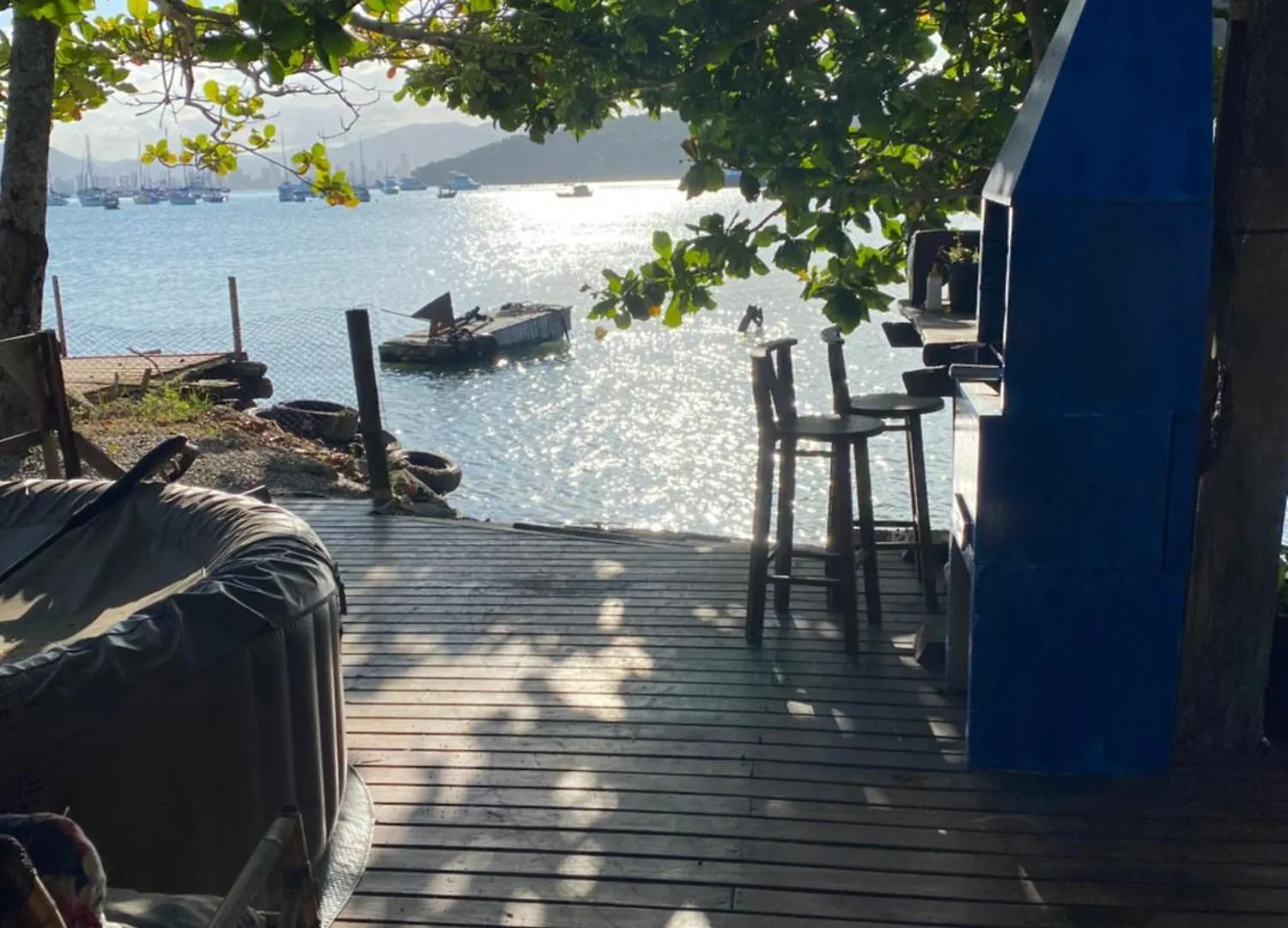 Rancho Na Praia Porto Belo Brazil